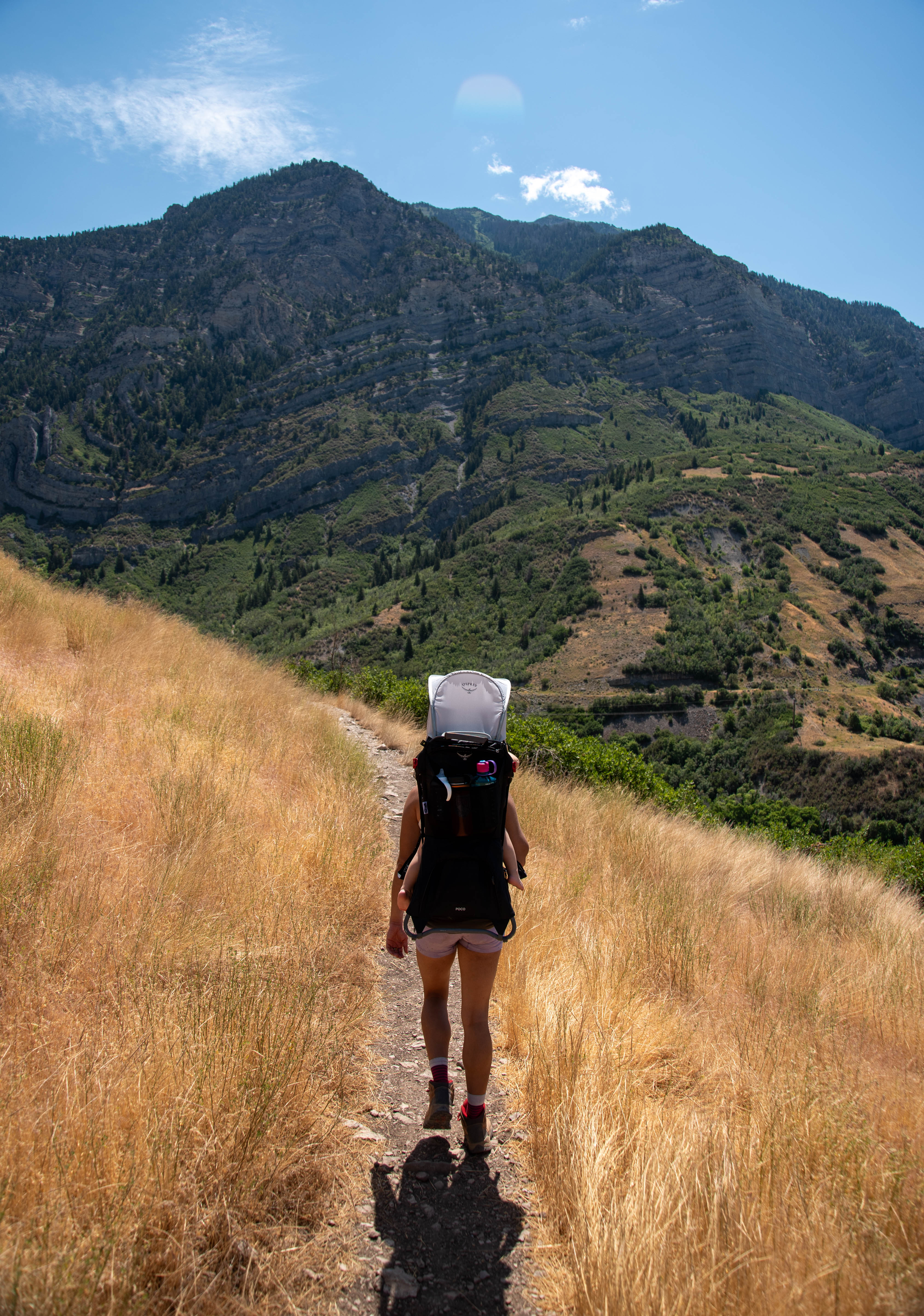 Alexa on the Canyon Glen Loop Trail