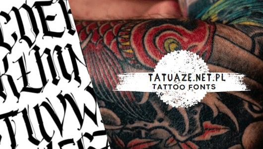 Tattoo Fonts - tatuaze.net.pl