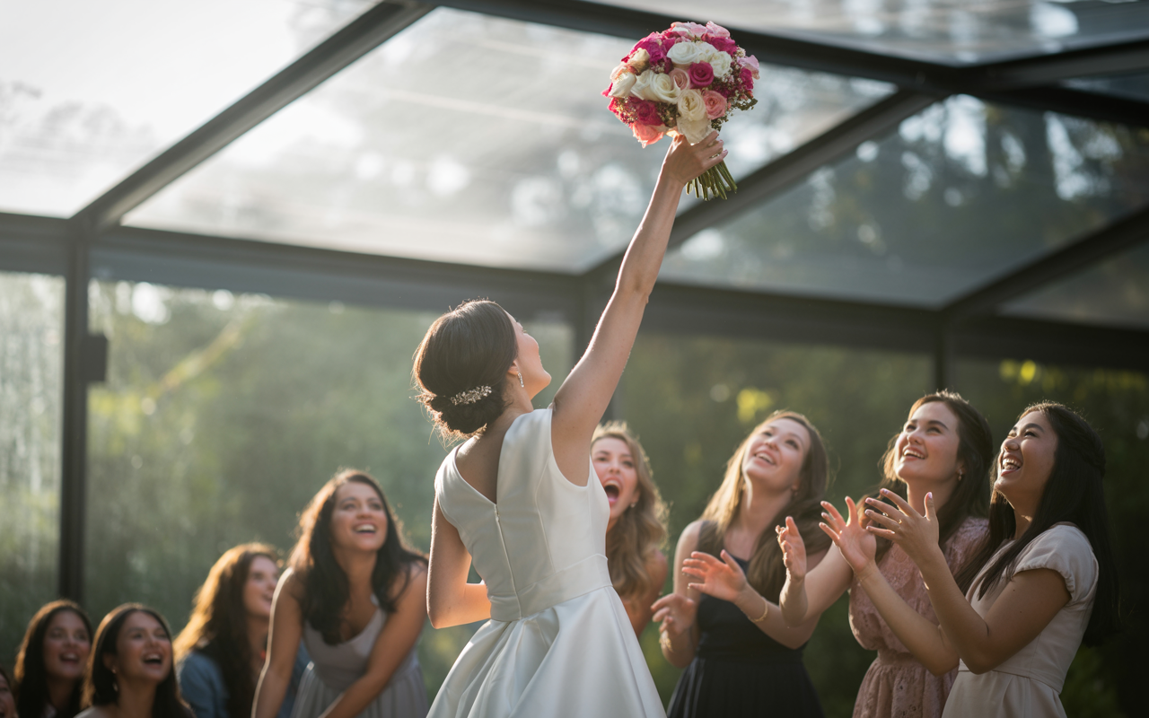 8 astuces pour réussir le lancer de bouquet
