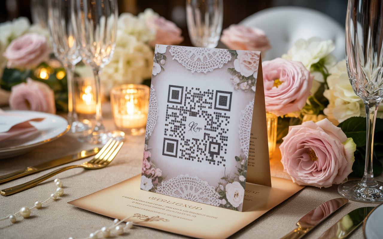 Comment personnaliser votre QR Code pour l’intégrer à la décoration de votre mariage