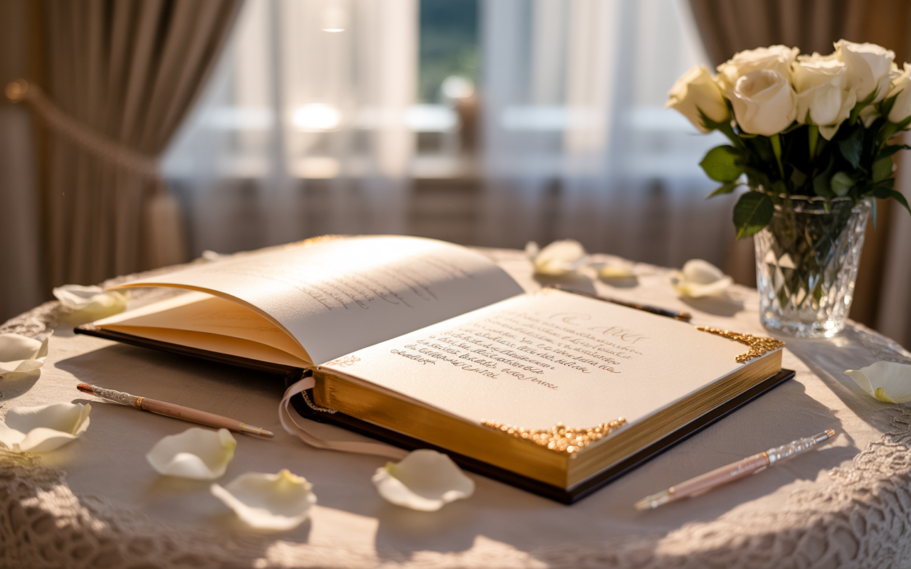 10 idées pour un livre d’or original