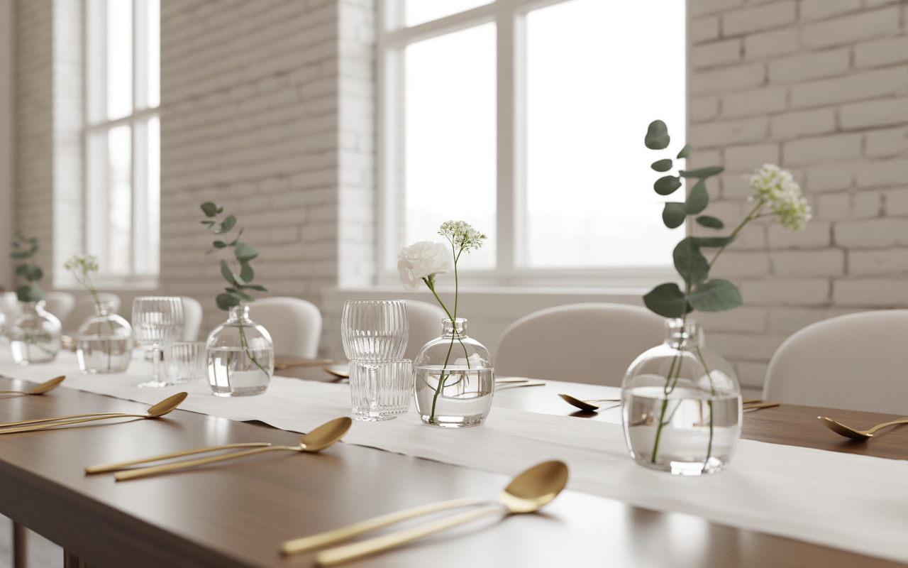 8 idées pour un mariage minimaliste et élégant