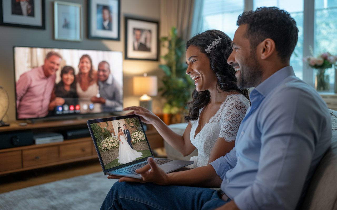 Comment inviter vos proches à distance à participer à la galerie photo