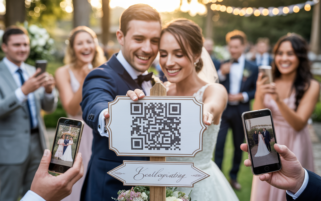 QR Code mariage : la solution la plus simple pour partager photos et vidéos