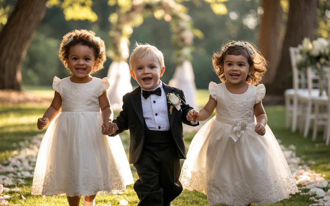 8 idées pour impliquer les enfants d’honneur