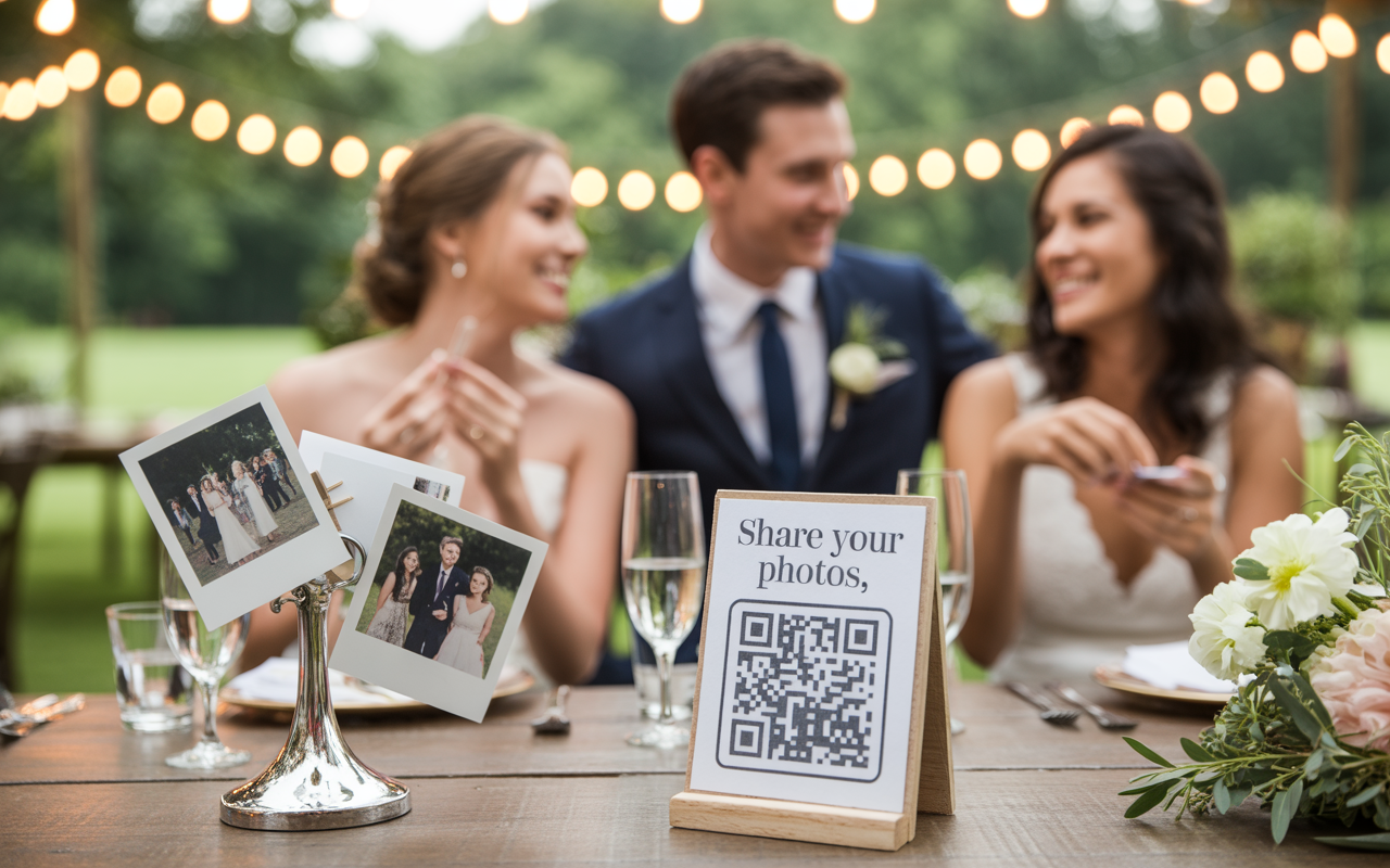 QR Code photo : comment expliquer la démarche à vos invités simplement