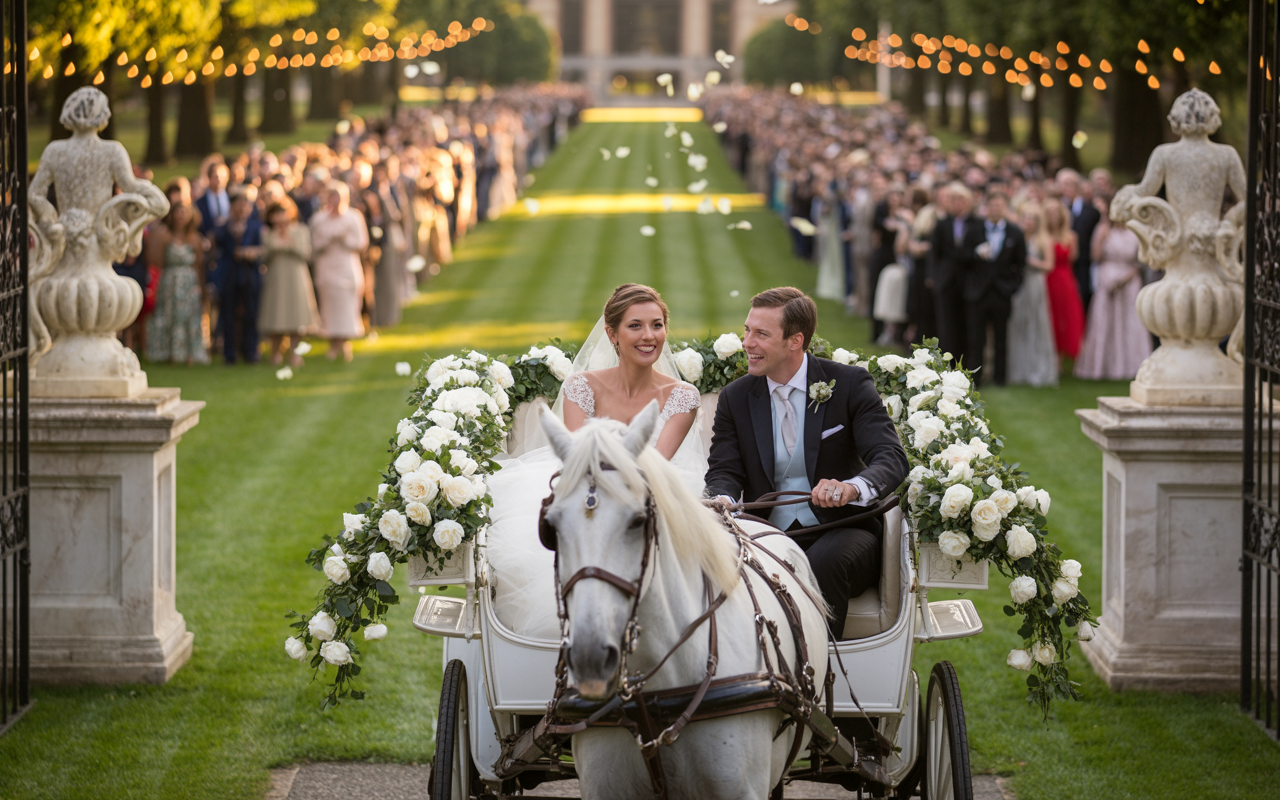 10 idées pour une entrée de mariés spectaculaire