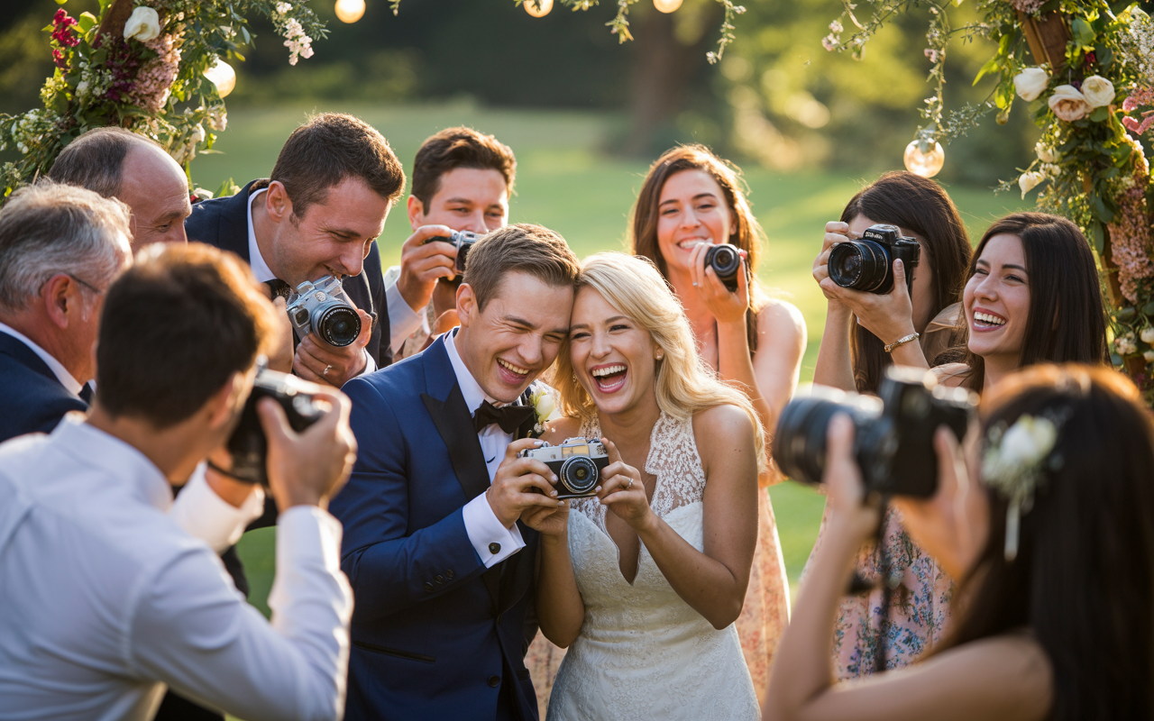 Comment organiser un concours photo avec vos invités de mariage