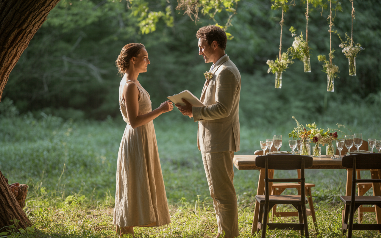 Éco-responsable et élégant : 7 idées pour un mariage zéro déchet