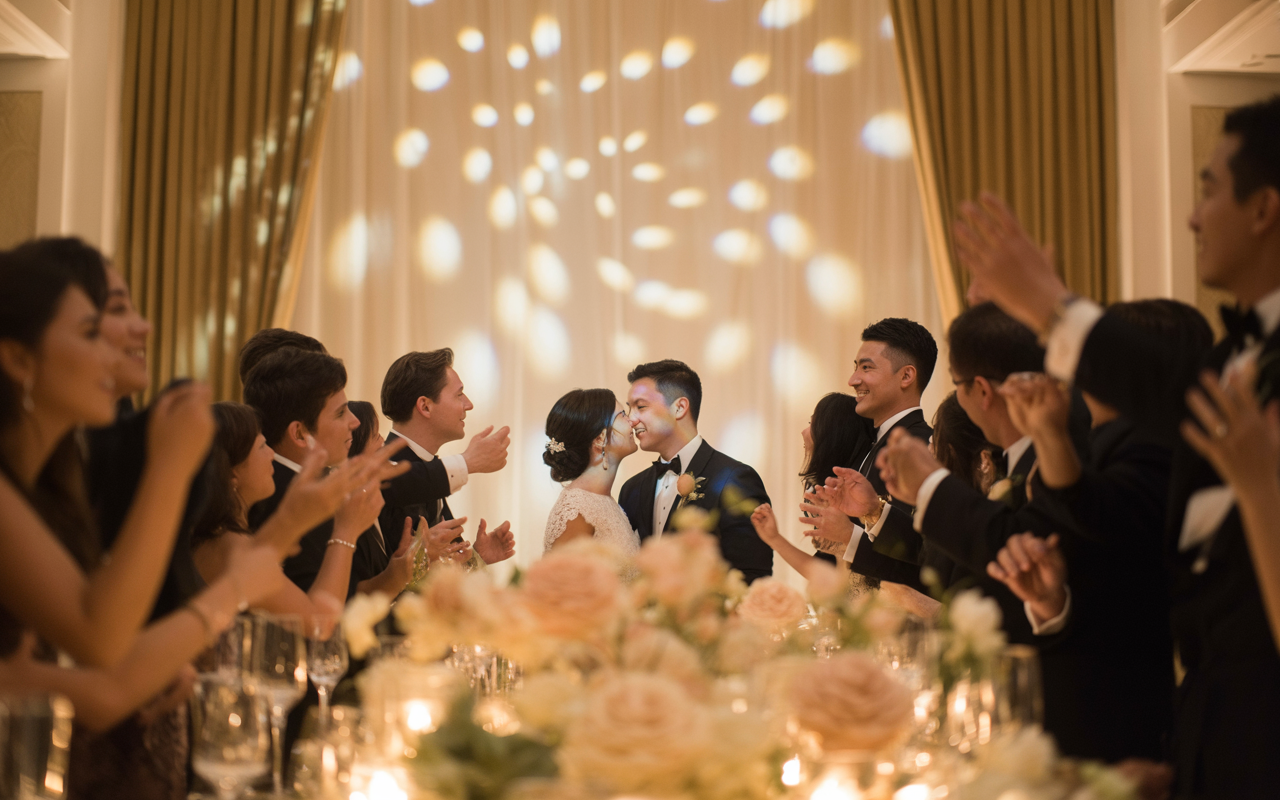 Le diaporama en direct : l'animation qui transforme votre soirée de mariage