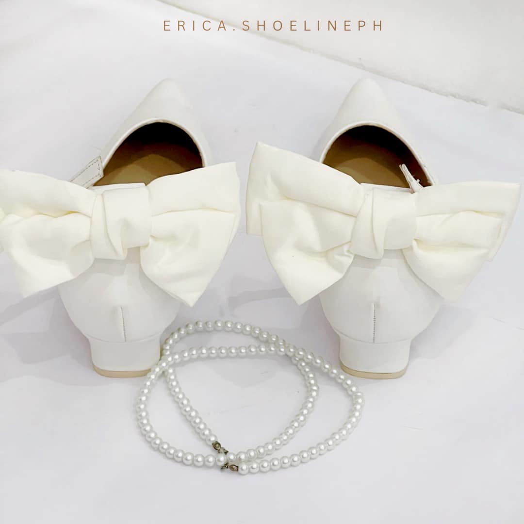 Bridal Bow Heels – For Your Walk Down the Aisle