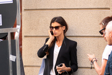 Elisabetta Canalis Elisabetta Canalis Out and About in Milan Elisabetta Canalis Elisabetta Canalis Out and About in Milan