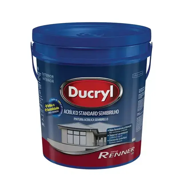 base media ducryl dv7491 acrílico semibrilho 16 litros