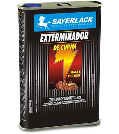 exterminador cupim sayerlack 5 litros incolor marrom