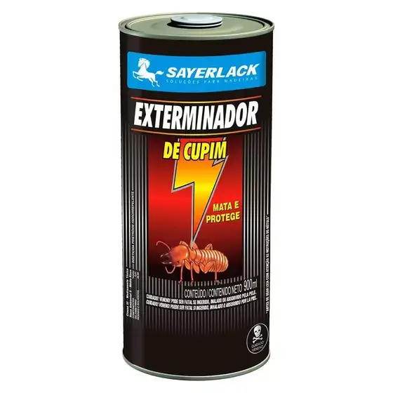 exterminador cupim sayerlack 900ml incolor marrom