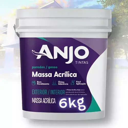massa acrilica anjo 6kg
