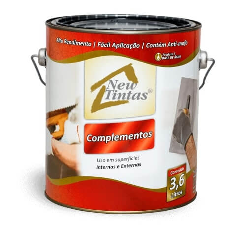 massa corrida 3,6 litros new tintas