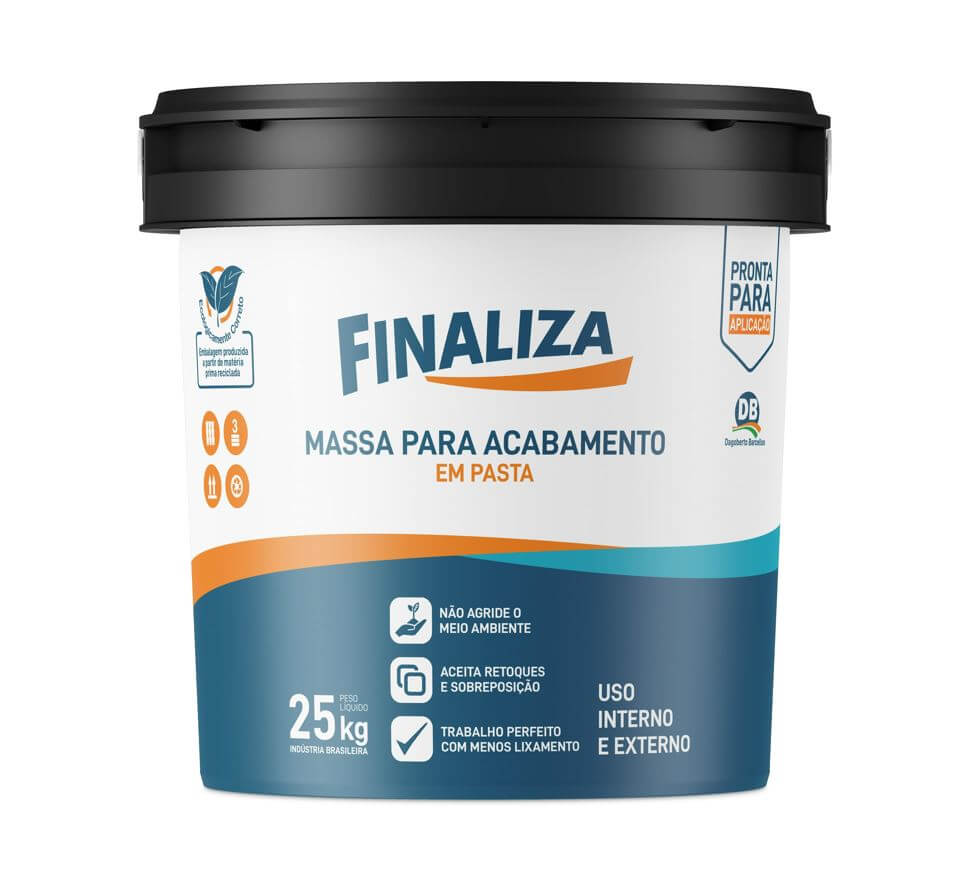 massa finaliza db acabamento externo 25kg