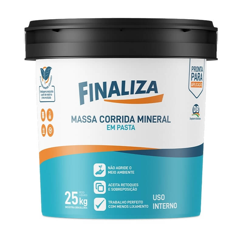 massa finaliza db acabamento interno 25kg