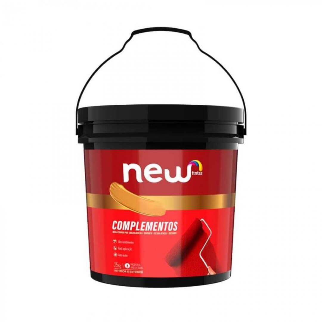 massa corrida 25kg new tintas