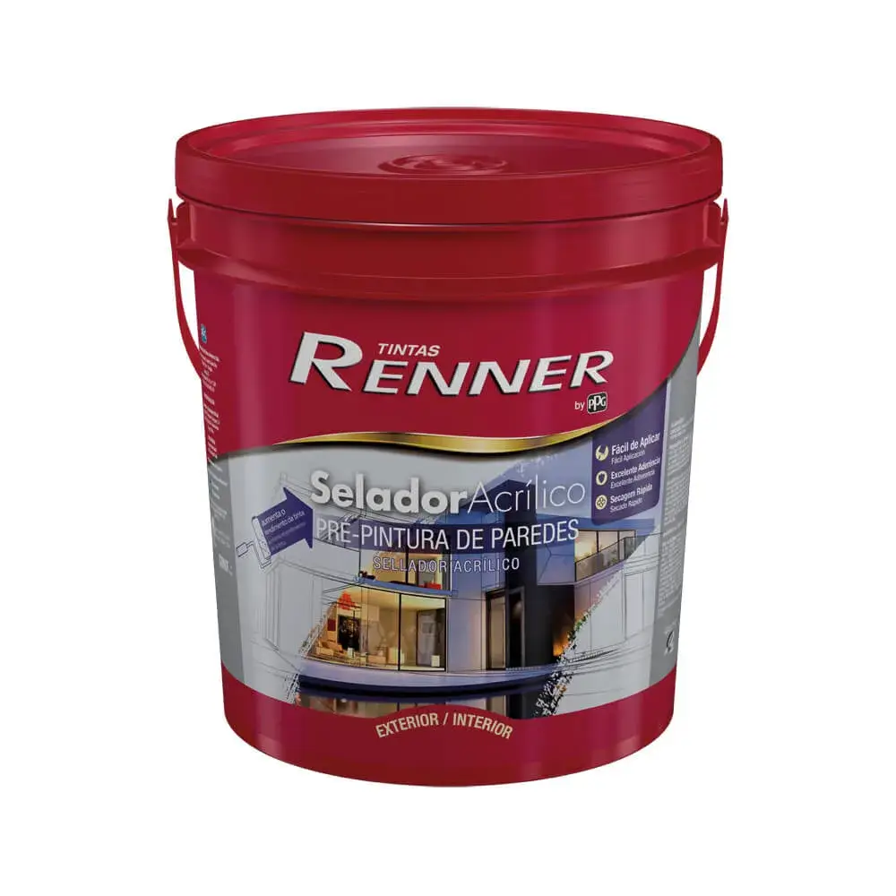 selador acrílico 18 litros renner