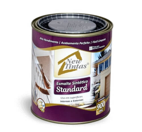 tinta esmalte new tintas 900ml