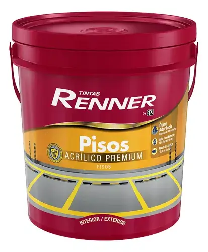 tinta pisos renner cores 18 litros