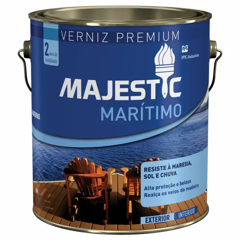 verniz majestic marítimo 3,6 litros