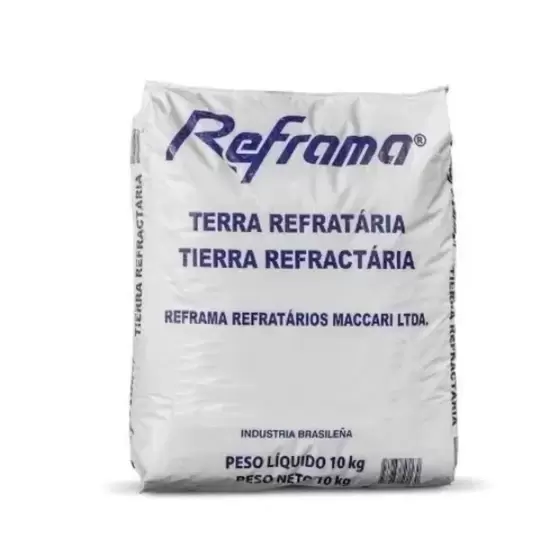 terra refratária 10kg