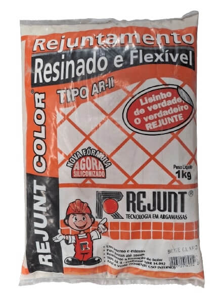 rejunte diversas cores