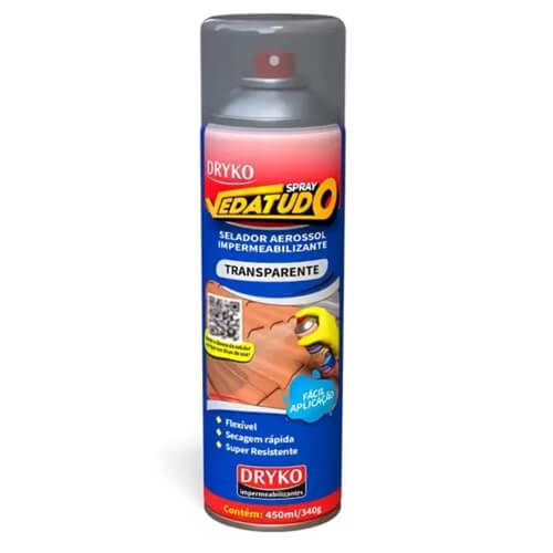 veda tudo transparente 400ml spray dryko