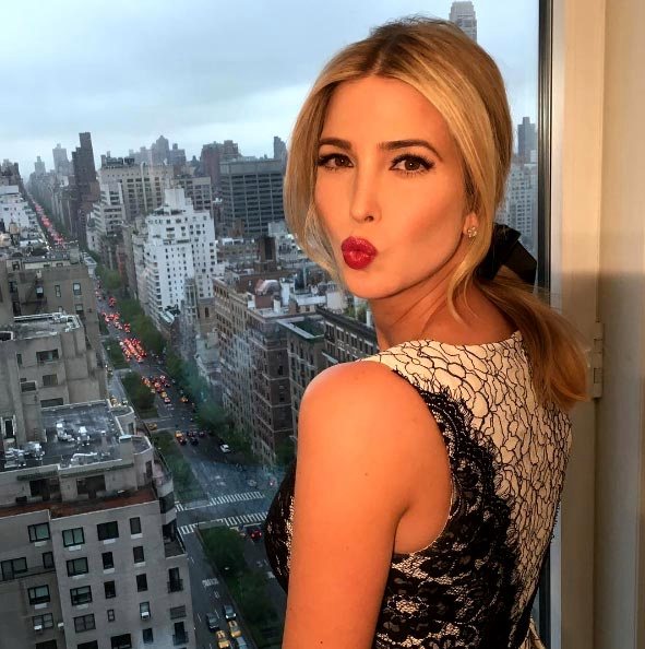 As a child Ivanka had a bedroom in the penthouse of Trump Towers, overlooking Central Park