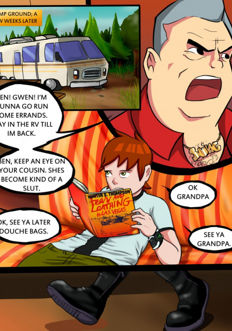 Campground Porn comic Cartoon porn comics on Ben 10