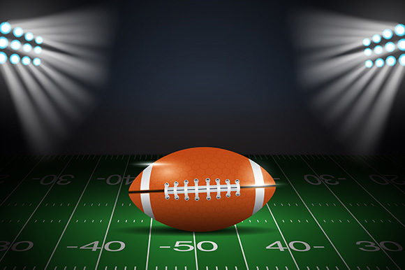 American Football Field Coloring Page