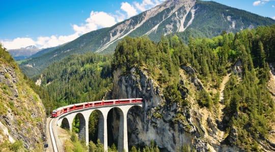 Photo of Landwasser viaduct (Rhaetian Railway)