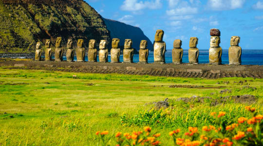 Photo of Easter island