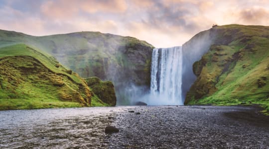 Photo of Skogafoss waterfall