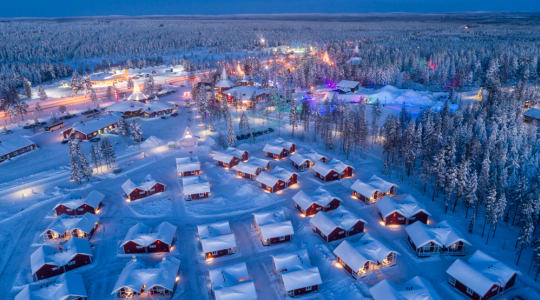 Photo of Santa Claus village