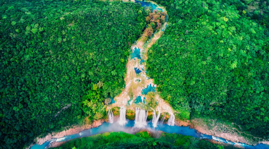 Photo of Tamul waterfall