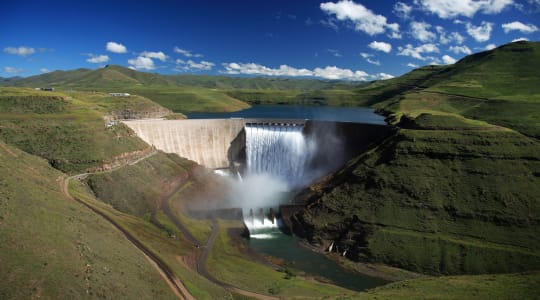 Photo of Katse Dam