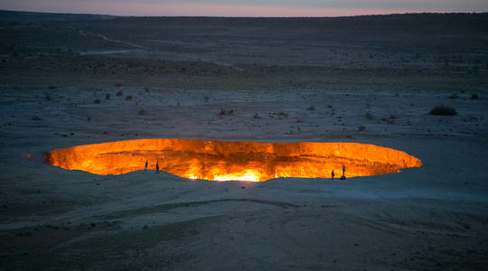 Photo of Darvaza Gas Crater