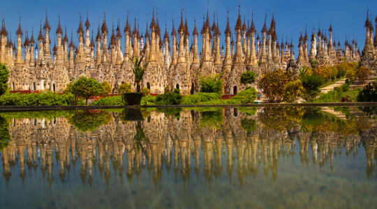 Photo of Kakku pagodas
