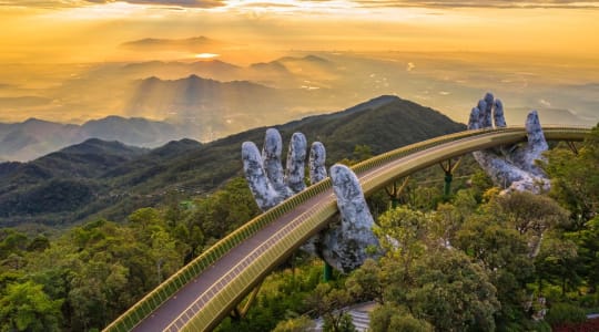 Photo of Golden Bridge Vietnam