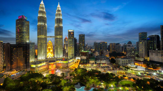 Photo of Petronas Towers and KLCC Park
