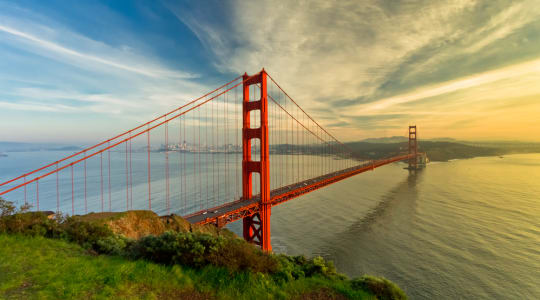 Photo of Golden Gate bridge