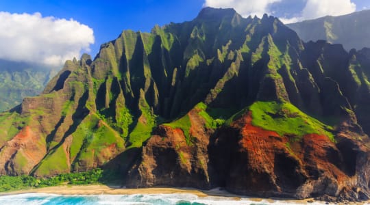 Photo of Napali coast