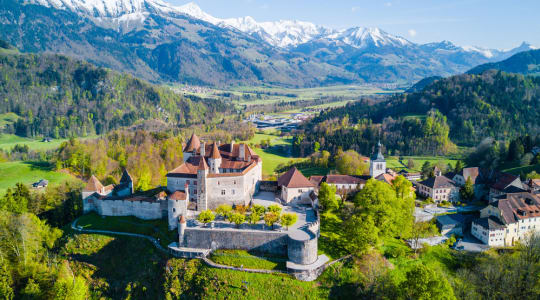 Photo of Gruyeres castle