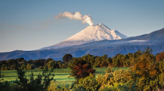 Photo of Popocatepetl volcano