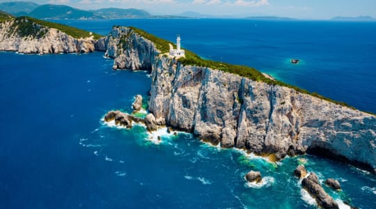 Photo of Lefkada lighthouse