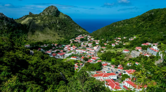 Photo of Saba island